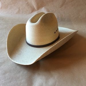Larry Mahan 30X Palm Cowboy Hat Size 7
